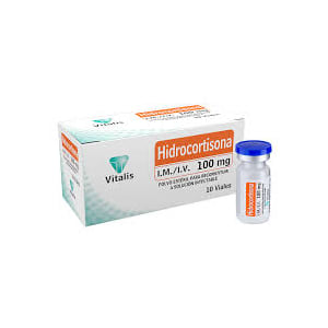 Hidrocortisona 100 Mg X 10 Frascos Vitalis